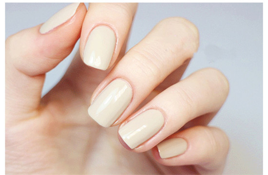 簡約優雅暈染石紋美甲教